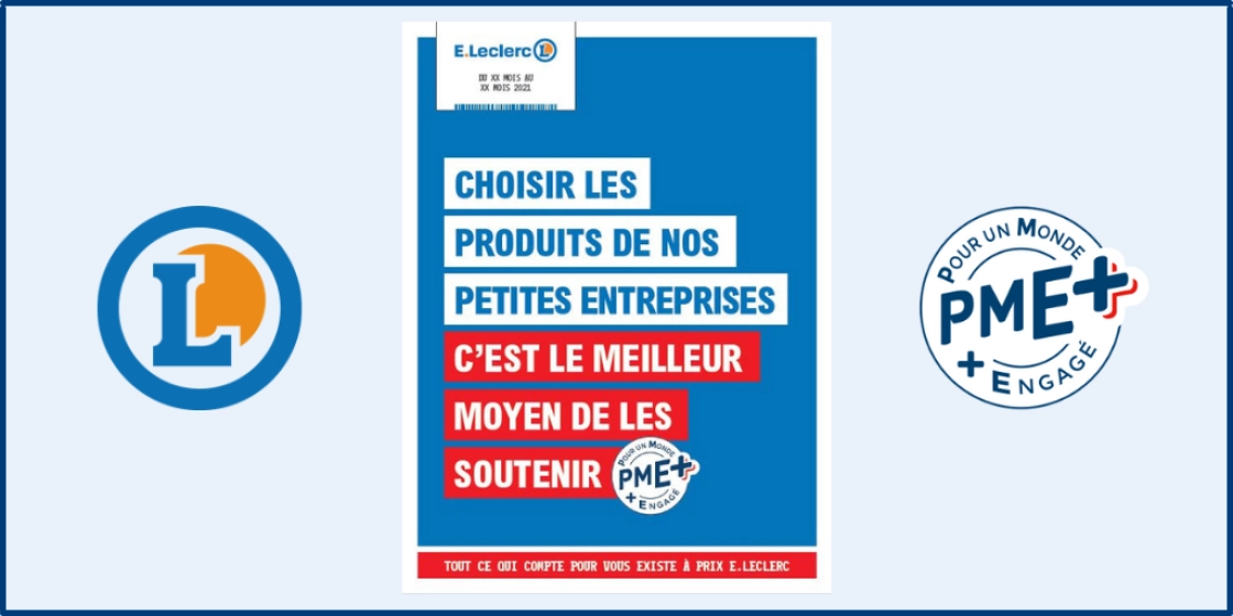 E.LECLERC, partenaire des entreprises françaises et du label PME+