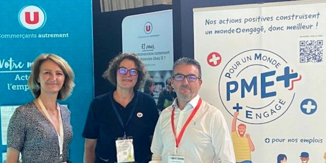 Le label PME+ présent au Salon U Région Ouest Bazar