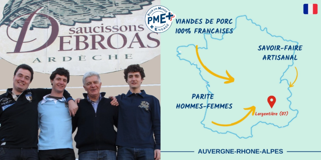 GROUPE DEBROAS : « L’expertise artisanale du patrimoine vivant charcutier français »