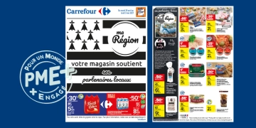 Carrefour soutient les entreprises labellisées PME+ en Bretagne