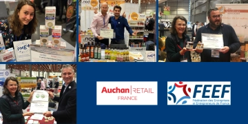 Concours RSE et Innovation AUCHAN-FEEF : 8 lauréats PME+ mis à l'honneur