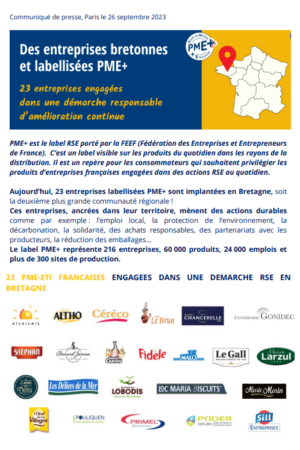 23 PME+ en Bretagne
