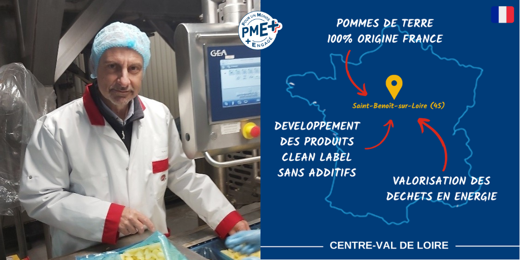 EURO 5 : DÉVELOPPER UNE PRODUCTION 100% FRANÇAISE DE POMMES DE TERRE CUITES À LA VAPEUR, PRATIQUES, DE QUALITÉ ET RESPONSABLE