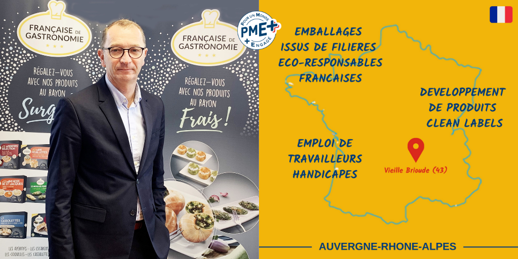 LA FRANÇAISE DE GASTRONOMIE OBTIENT LE LABEL PME+ POUR SON SITE PILOTE DE VIEILLE BRIOUDE